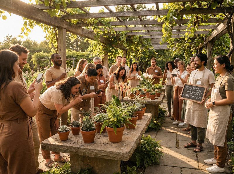 猎奇TikTok风格植物短视频