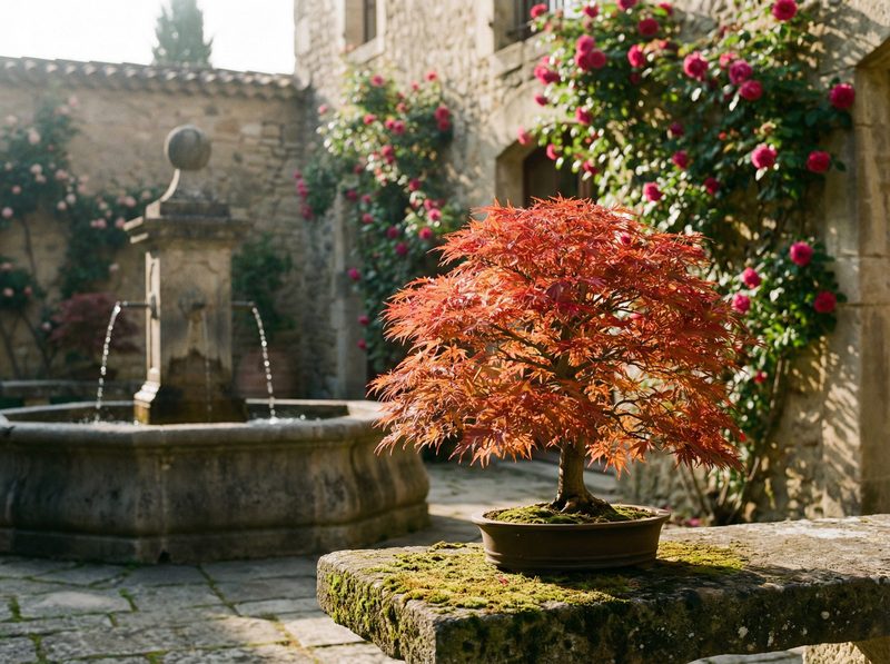 猎奇红枫盆景视频