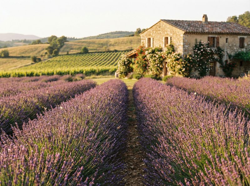 猎奇薰衣草花田视频